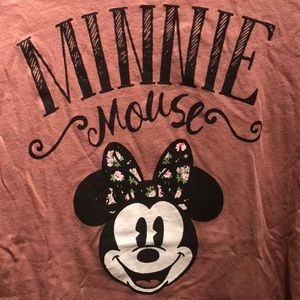 Minnie Mouse Disney Floral Tee